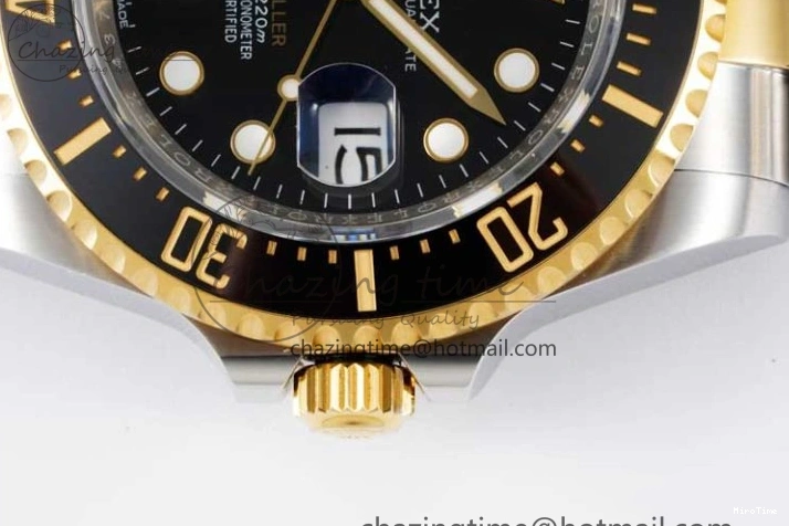 MiroTime 0202 Lightweight Sea-Dweller 126603 APF Best Edition Black Dial on SS YG Bracelet VR 2035